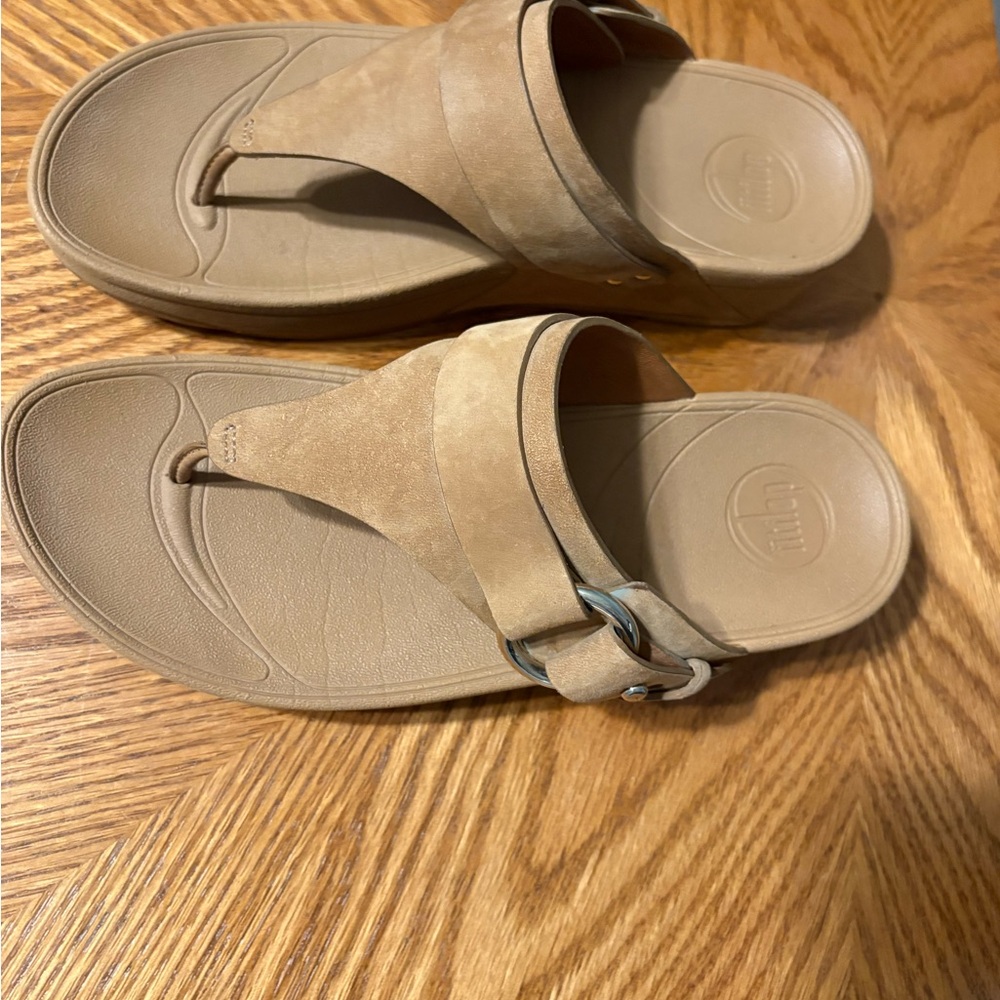 Fitflop wedge sandals size 7